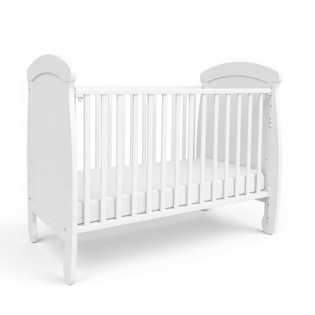 Wooden Baby Cot SDB 997-A 120cmx60cm