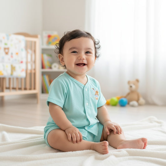 BBIBEE- newborn 100% cotton Suit Set 0-6, 6-12, 12-18 months
