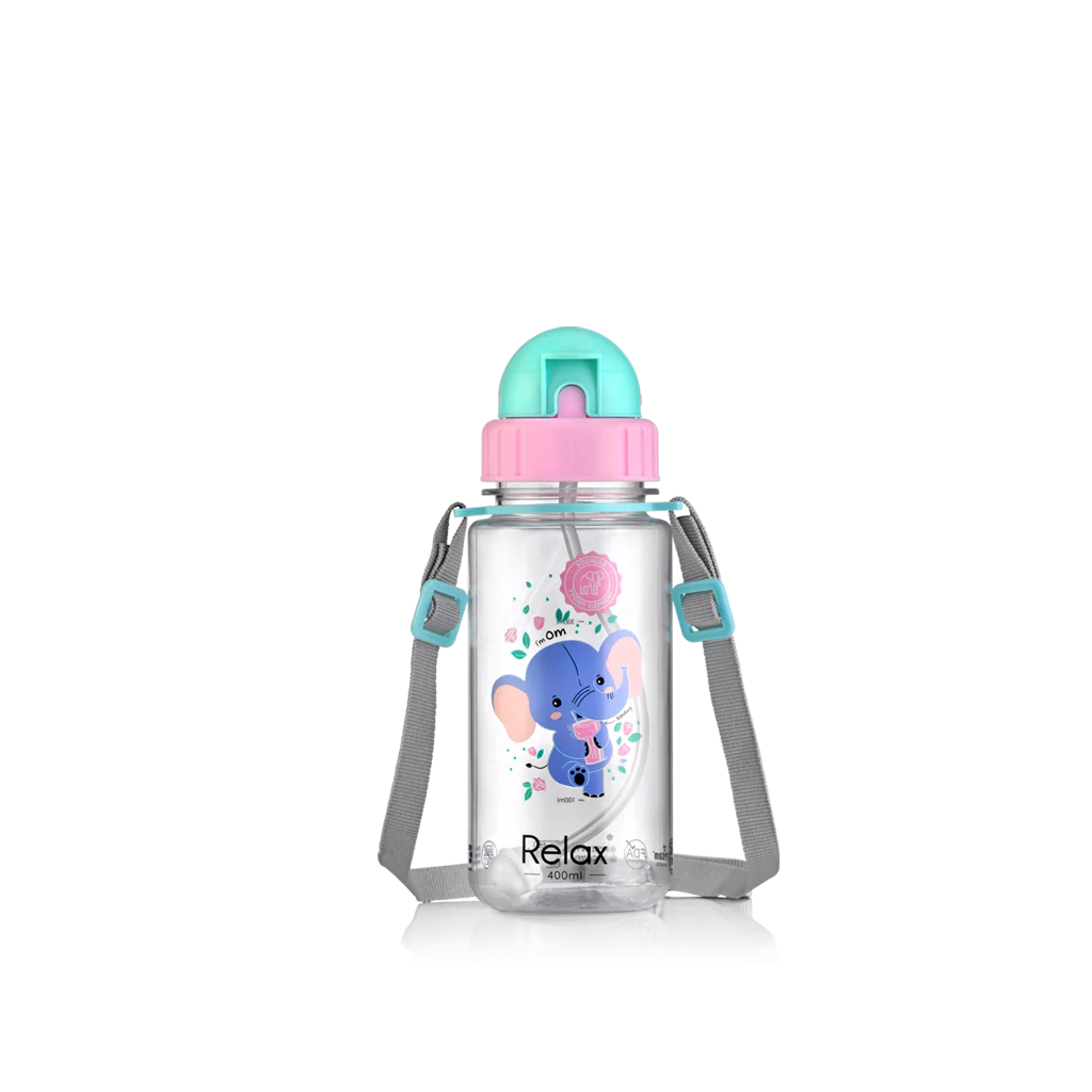 RELAX Tritan Botol Air Kanak-kanak Kids Water Bottle - (400ml)