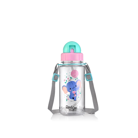 RELAX Tritan Botol Air Kanak-kanak Kids Water Bottle - (400ml)