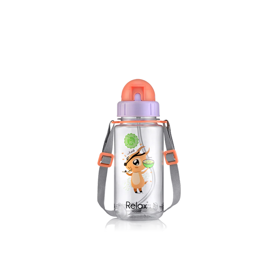 RELAX Tritan Botol Air Kanak-kanak Kids Water Bottle - (400ml)
