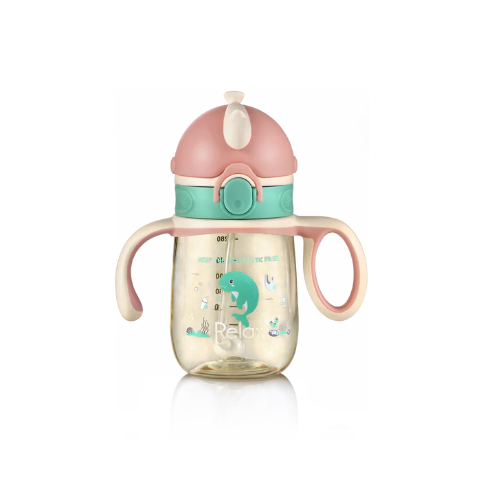 RELAX 280ML AMORE PPSU KIDS STRAW CUP