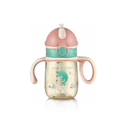RELAX 280ML AMORE PPSU KIDS STRAW CUP