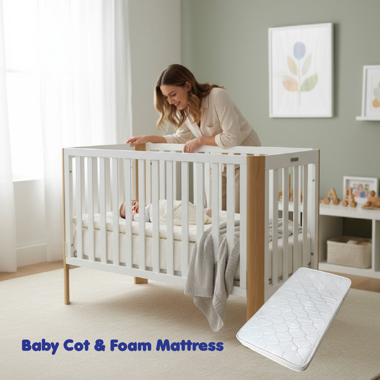 BABY COT FORTUNE 130X70CM