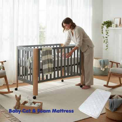 BABY COT FORTUNE 130X70CM
