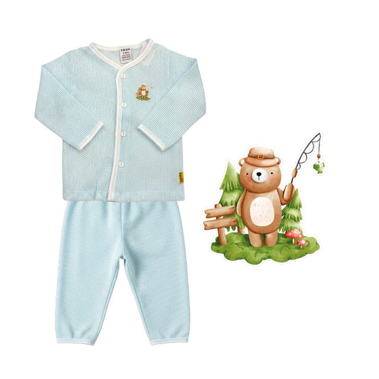 BBIBEE- Newborn Baby Girl Eyelet Clothing Set (0-6,6-12,12-18 months)