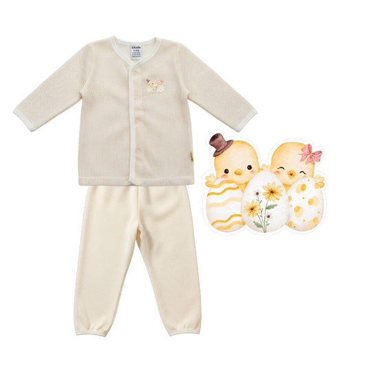 BBIBEE- Newborn Baby Girl Eyelet Clothing Set (0-6,6-12,12-18 months)