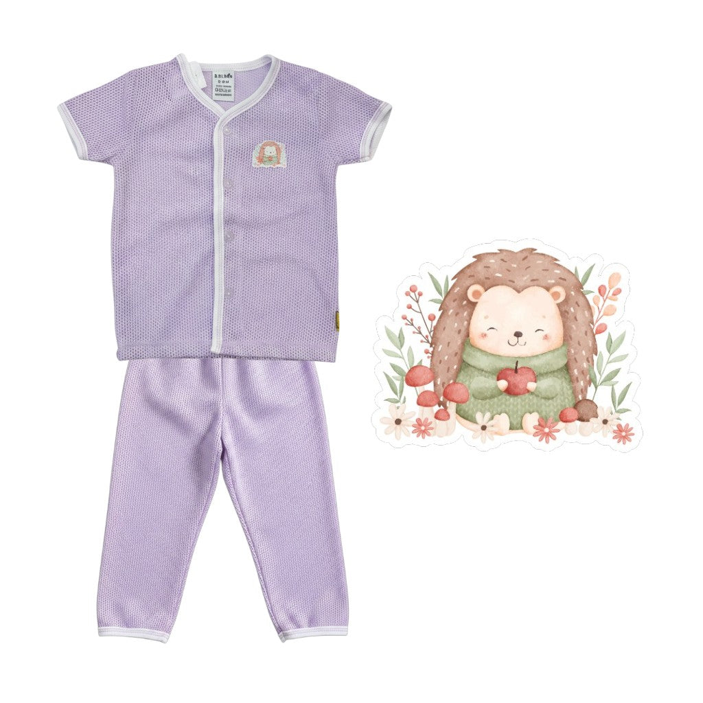 BBIBEE- Newborn Baby Girl Eyelet Clothing Set (0-6,6-12,12-18 months)