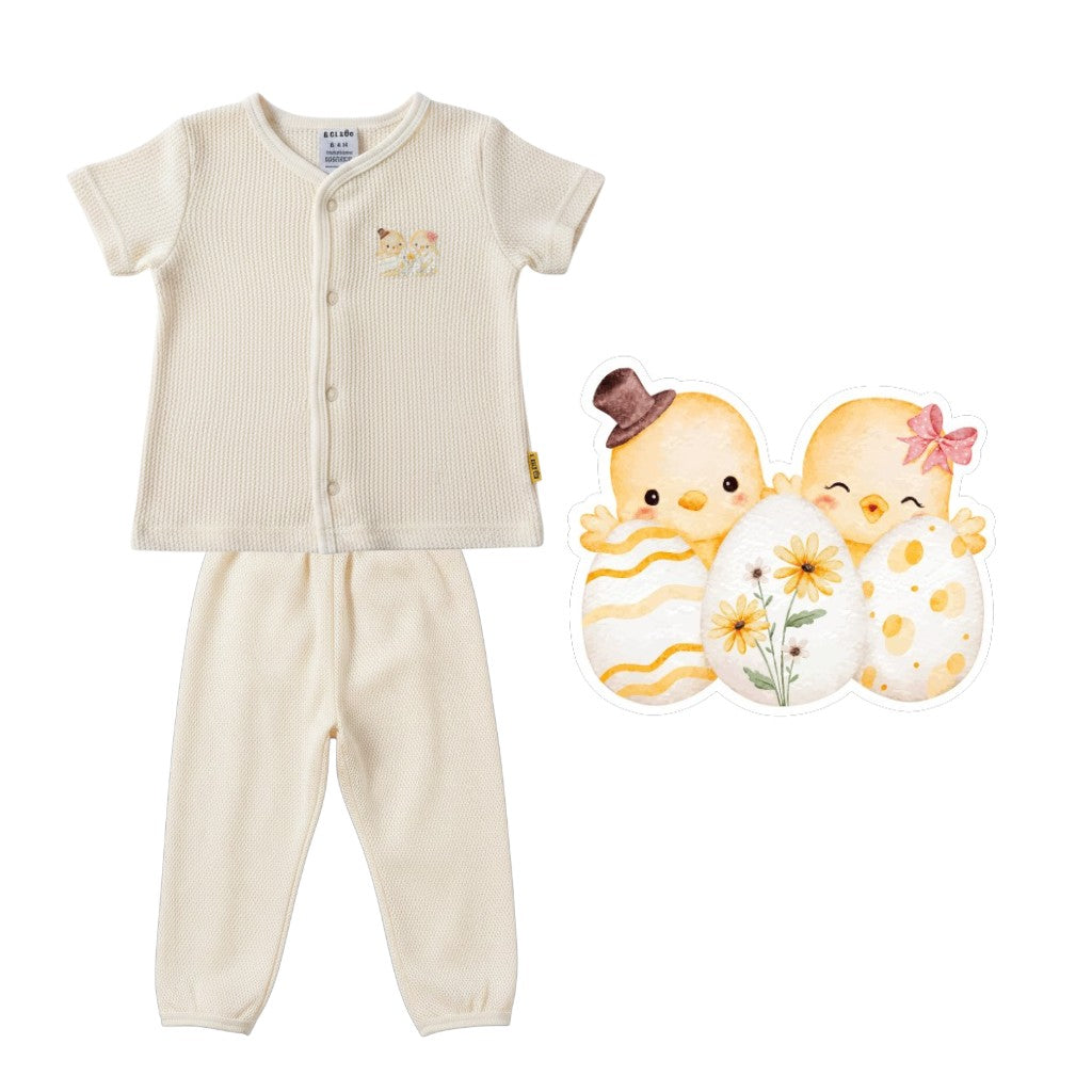 BBIBEE- Newborn Baby Girl Eyelet Clothing Set (0-6,6-12,12-18 months)