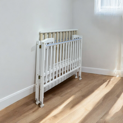 Foldable Wooden Baby Cot 120cmx60cm