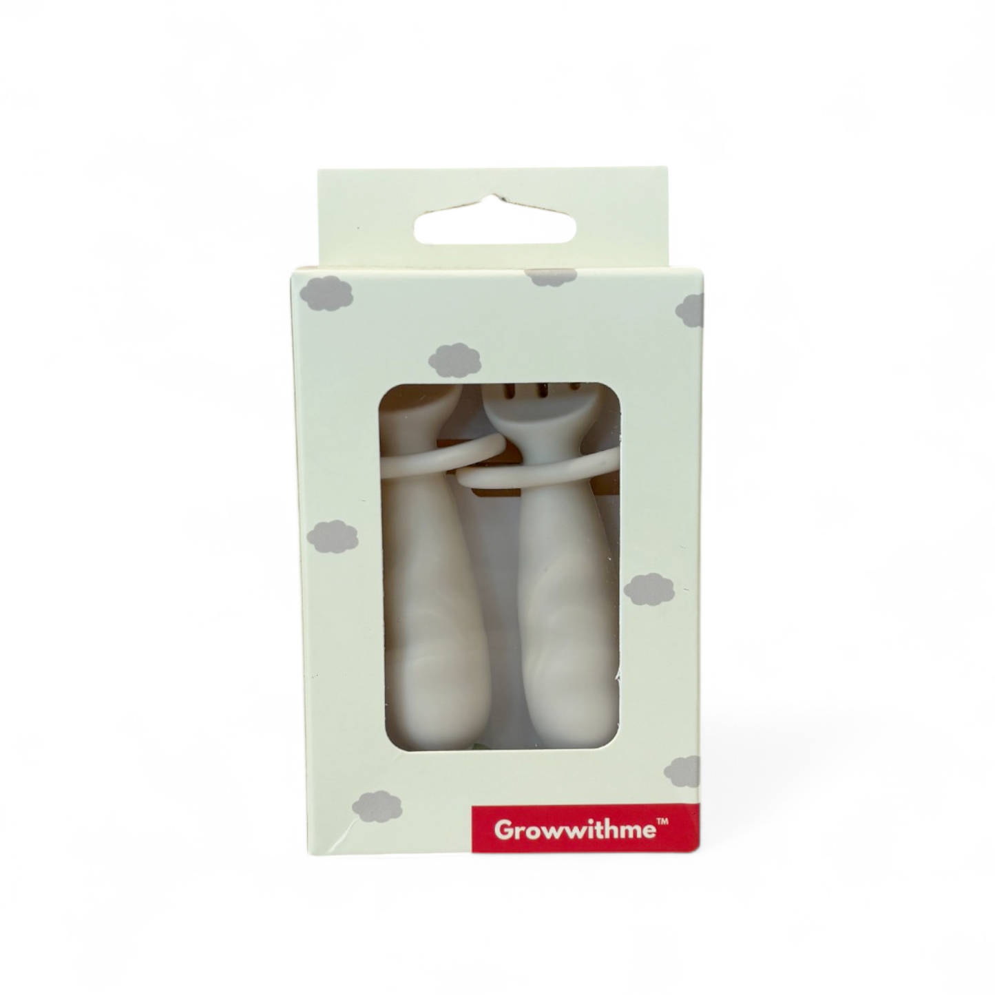 Growwithme™ Silicone Fork and Spoon Set (6-12m)