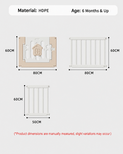 2 in 1 Convertible Baby Fence & Storage System