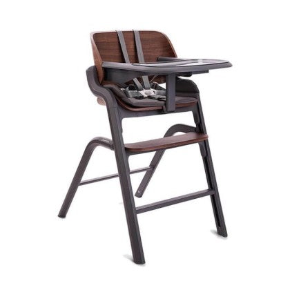 Quinton Cheries Wooden Baby High Chair- Walnut