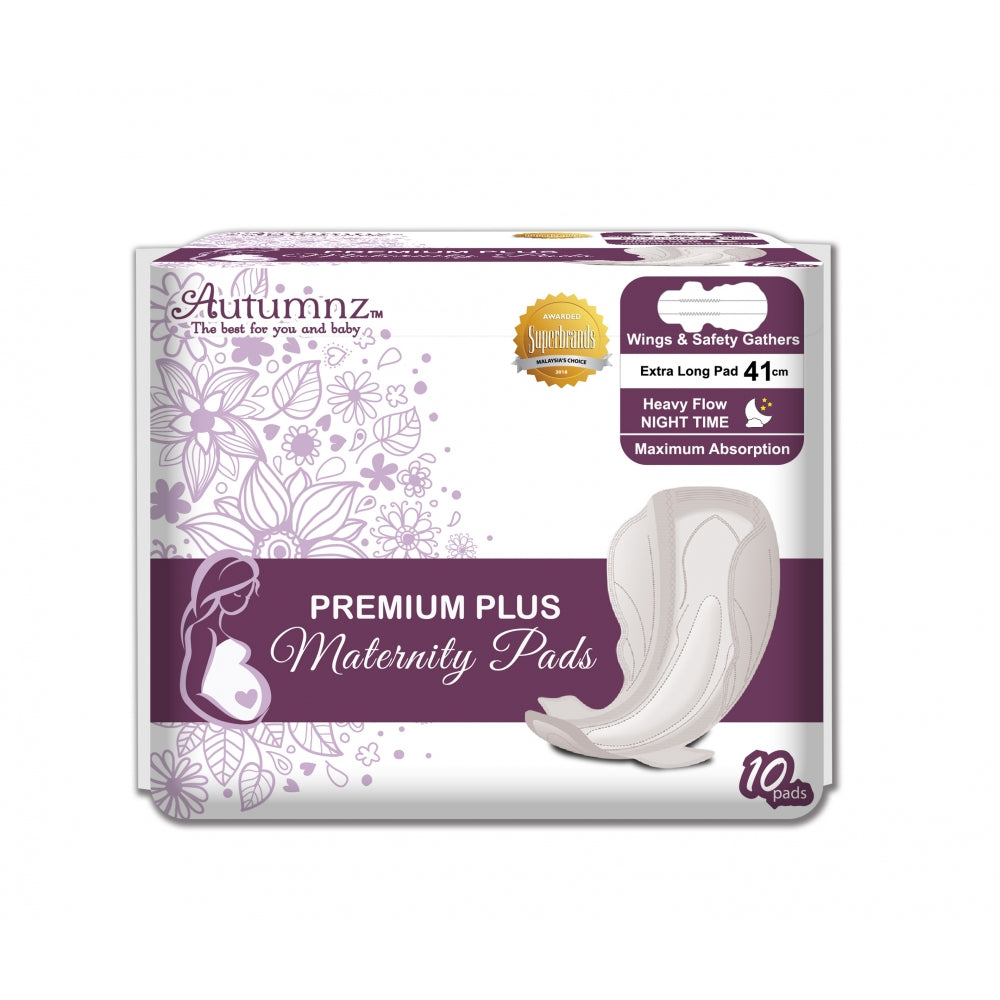 PREMIUM PLUS MATERNITY PADS – 10 PADS – 41CM