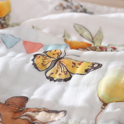 BBIBEE 6 Layers Gauza Baby Bath Towel / Blanket 110 x 110cm