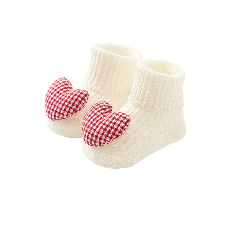 BBIBEE Anti Slip 3D Newborn Sock Suitable for 0-12 Months