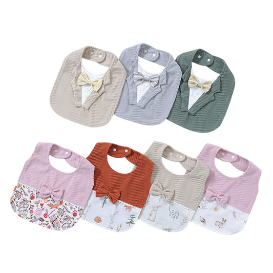 BBIBEE - Baby Corduroy Feeding Bib