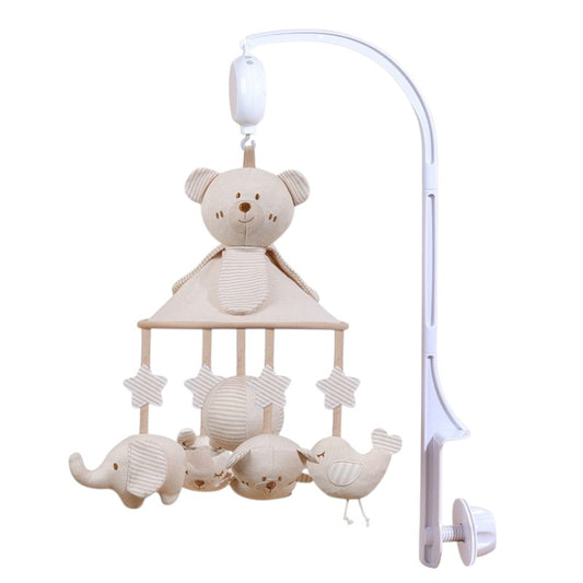 Crib Musical Mobile with Music Box for Infants Featuring Animal, with 12 Songs