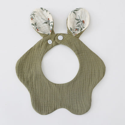 BBIBEE - Muslin Bib with 3D Animal Ears