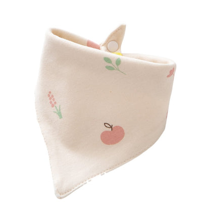 Baby 100% Cotton Drooling Bib (Pick Randomly) Buy 3 Free 1