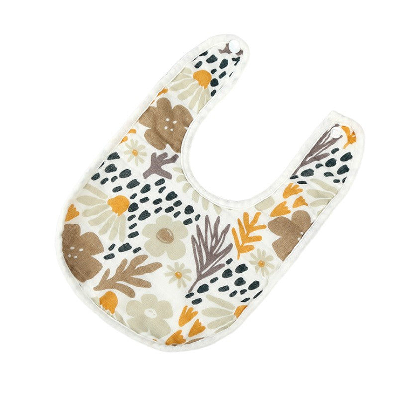 BBIBEE Minky Dot Baby Drooling Bib