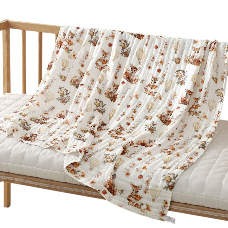 BBIBEE 6 Layers Gauza Baby Bath Towel / Blanket 110 x 110cm