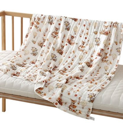 BBIBEE 6 Layers Gauza Baby Bath Towel / Blanket 110 x 110cm