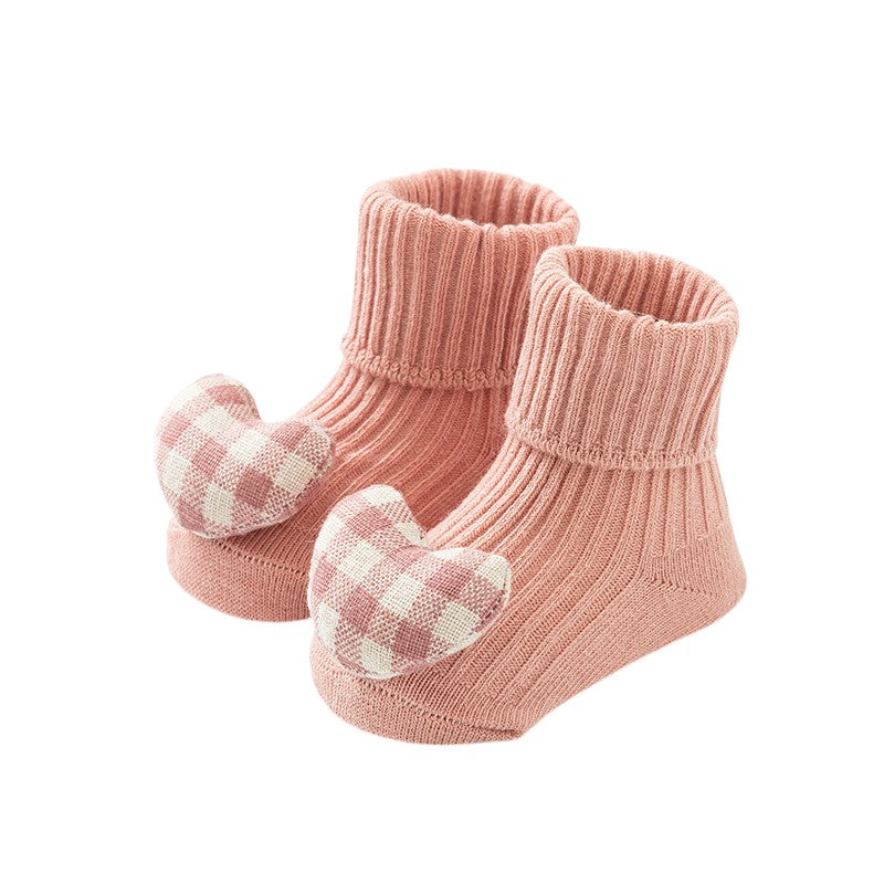 BBIBEE Anti Slip 3D Newborn Sock Suitable for 0-12 Months