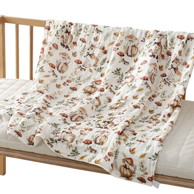 BBIBEE 6 Layers Gauza Baby Bath Towel / Blanket 110 x 110cm