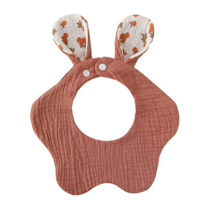 BBIBEE - Muslin Bib with 3D Animal Ears