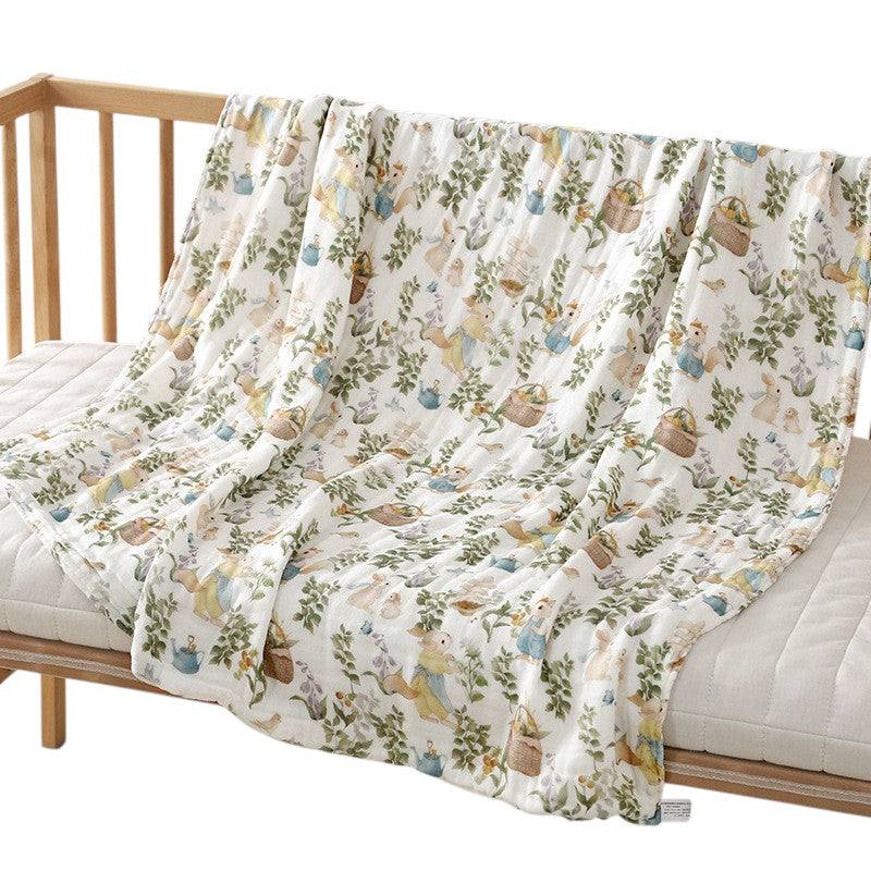 BBIBEE 6 Layers Gauza Baby Bath Towel / Blanket 110 x 110cm