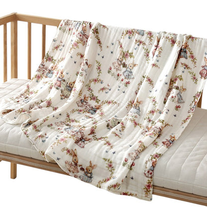 BBIBEE 6 Layers Gauza Baby Bath Towel / Blanket 110 x 110cm