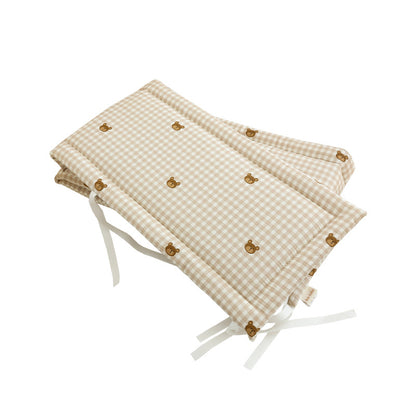 Premium Quilted Baby Crib Bumper Set 100cm x 2
