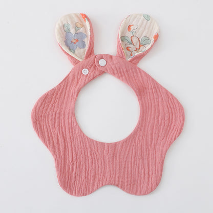 BBIBEE - Muslin Bib with 3D Animal Ears