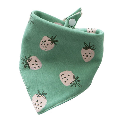 Baby 100% Cotton Drooling Bib (Pick Randomly) Buy 3 Free 1