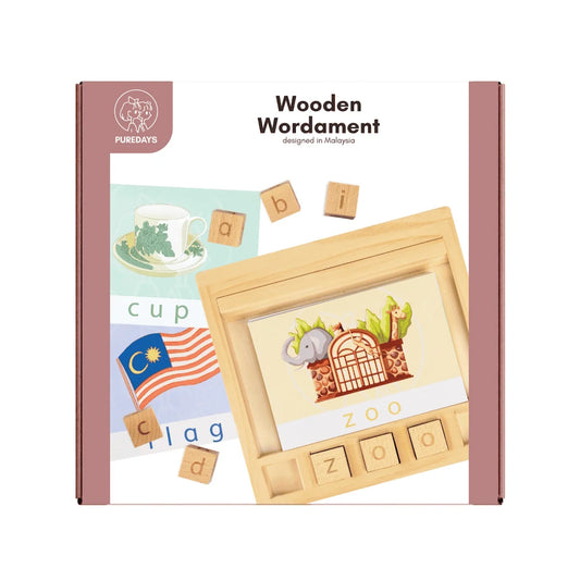 Pure Days Wooden Wordament