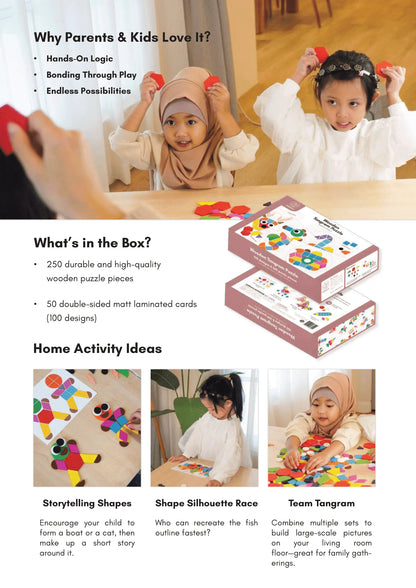 Pure Days Tangram Puzzles
