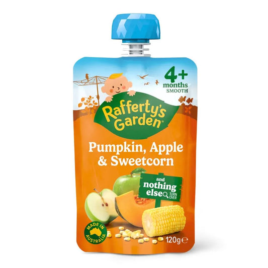 Rafferty Garden Pumpkin, Apple & Sweetcorn