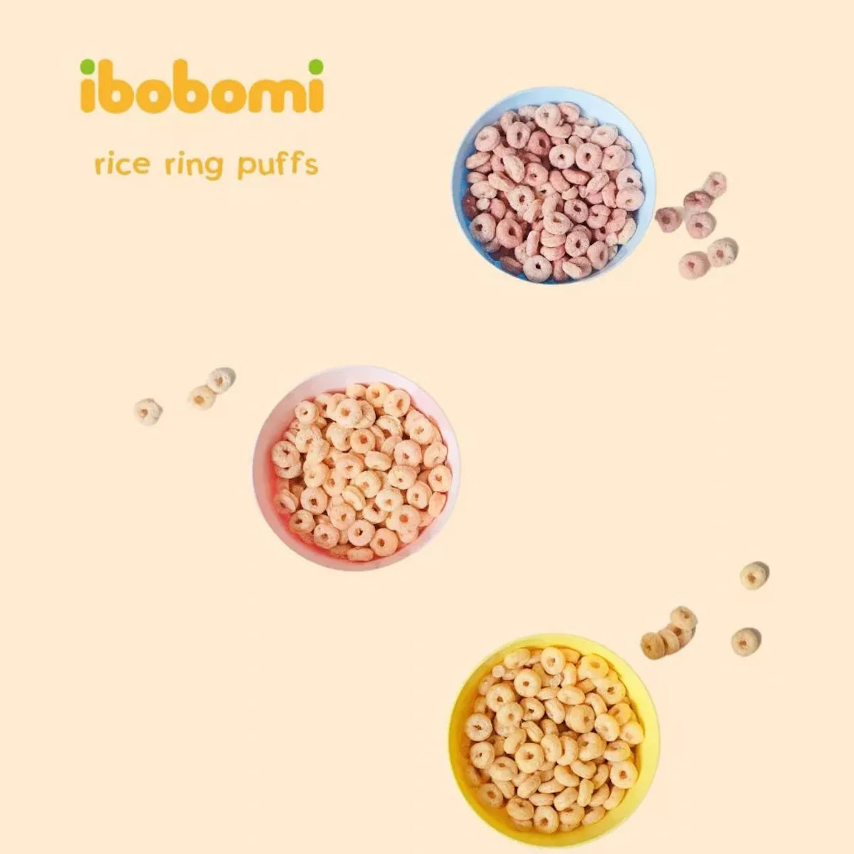Ibobomi Korea Toddler Rice Ring Puff (30g)