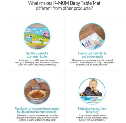 K-MOM Disposable Table Mat