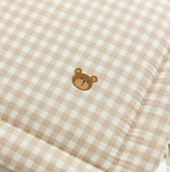 Premium Quilted Baby Crib Bumper Set 100cm x 2