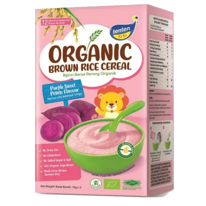 TenTen: Organic Brown Rice Cereal