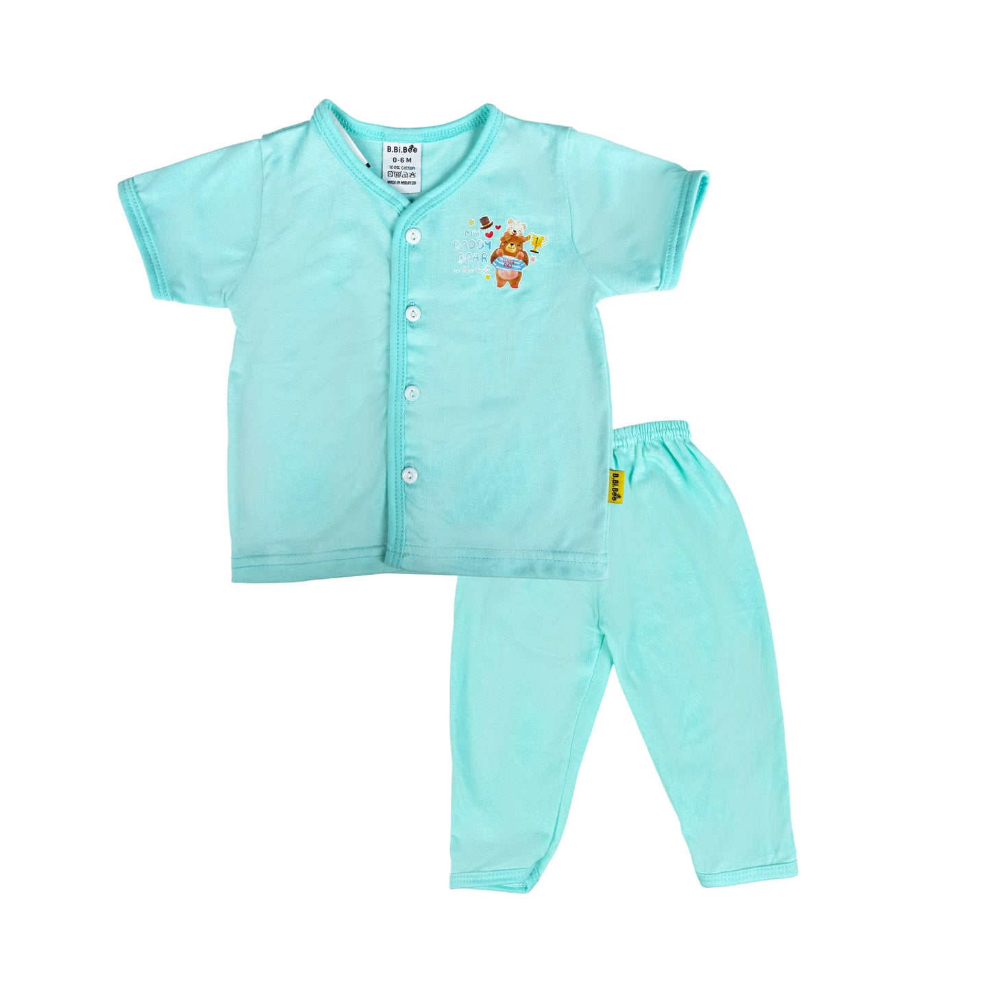 BBIBEE- newborn 100% cotton Suit Set 0-6, 6-12, 12-18 months