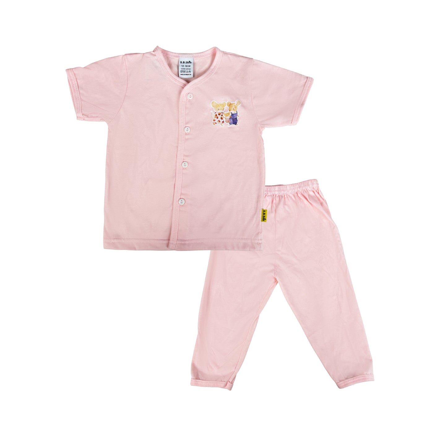 BBIBEE- newborn 100% cotton Suit Set 0-6, 6-12, 12-18 months