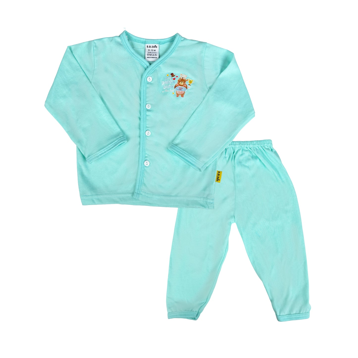 BBIBEE- newborn 100% cotton Suit Set 0-6, 6-12, 12-18 months