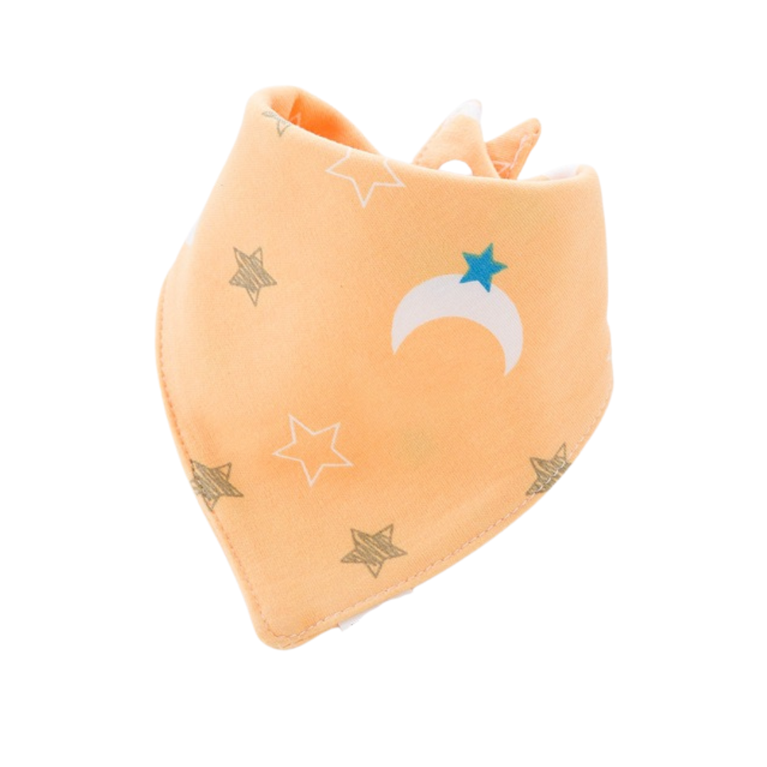 Baby 100% Cotton Drooling Bib (Pick Randomly) Buy 3 Free 1