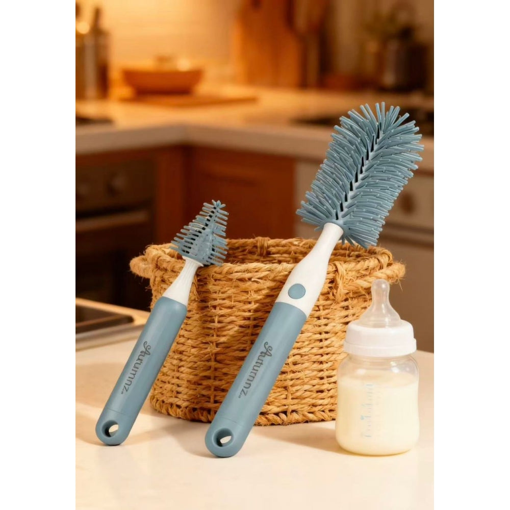 Autumnz - Deluxe Soft Silicone Bottle Brush Set