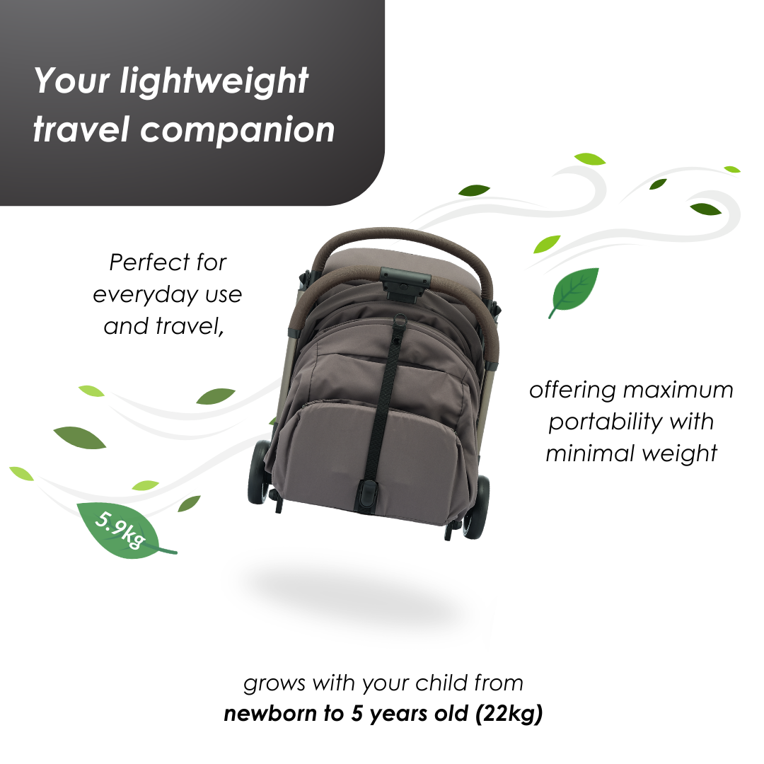 Koopers Eezi Air Lightweight Stroller 5.9KG only
