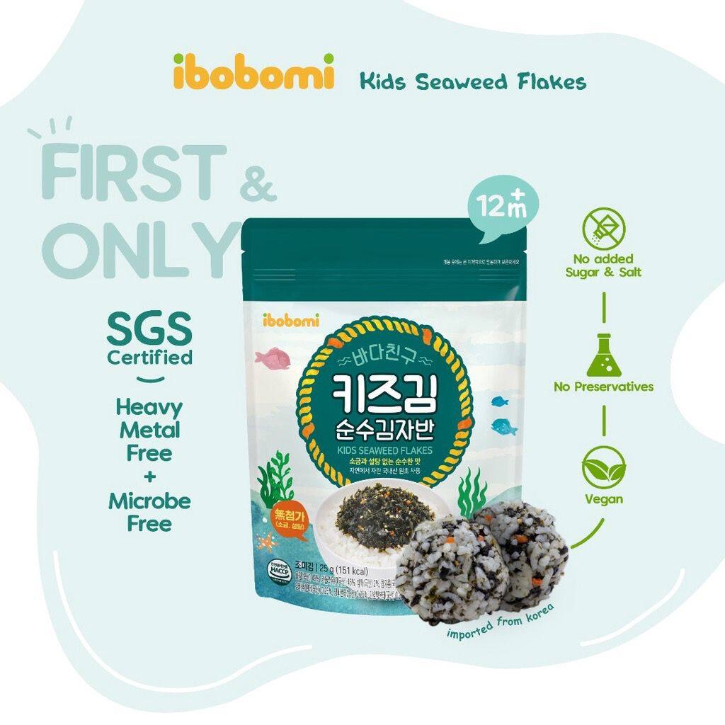 IBOBOMI - KIDS SEAWEED FLAKES 25G