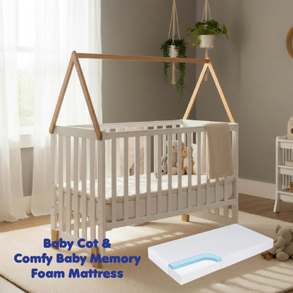 BABY COT ALEXIS GREEN